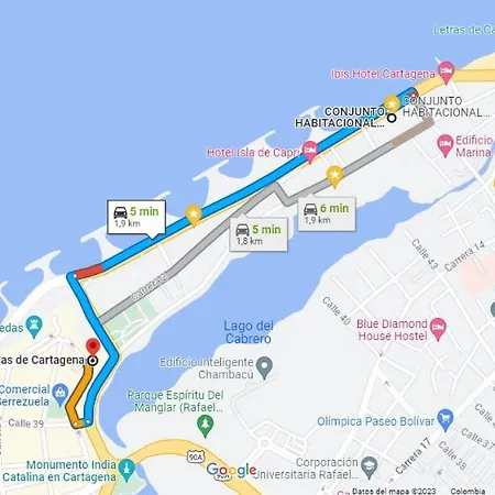 20 Apartamento Duplex Frente Al Mar Y Cerca Centro Historico Cartagena
